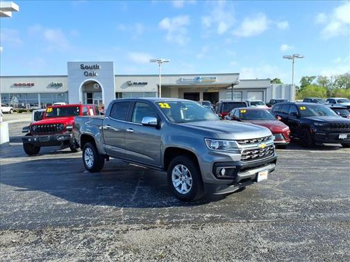 Satin Steel Metallic 2022 Chevrolet Colorado LT