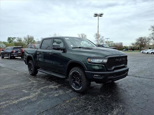 Serrano Green Metallic 2026 RAM 1500 Rebel