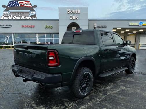 Serrano Green Metallic 2026 RAM 1500 Rebel