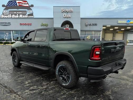 Serrano Green Metallic 2026 RAM 1500 Rebel