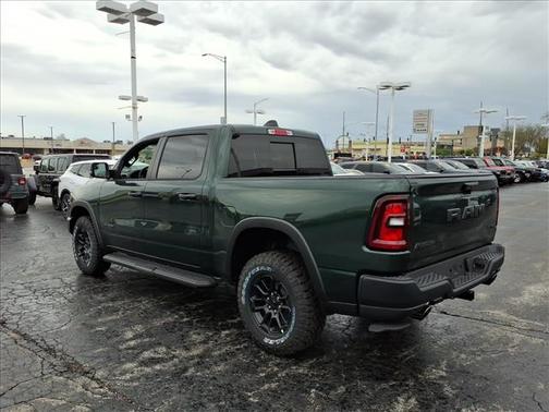 Serrano Green Metallic 2026 RAM 1500 Rebel