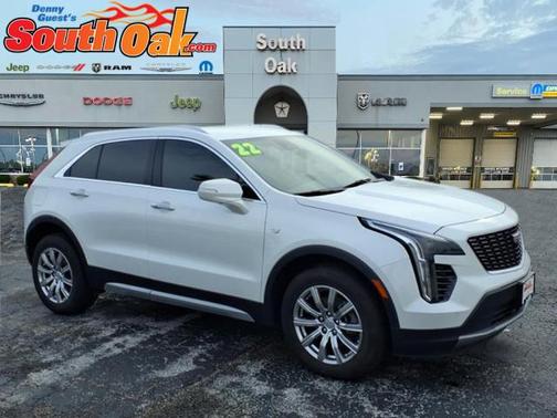 Crystal White Tricoat 2022 Cadillac XT4 Premium Luxury