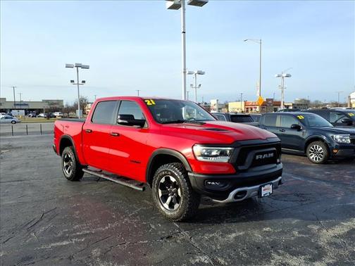 Flame Red Clearcoat 2021 RAM 1500 Rebel
