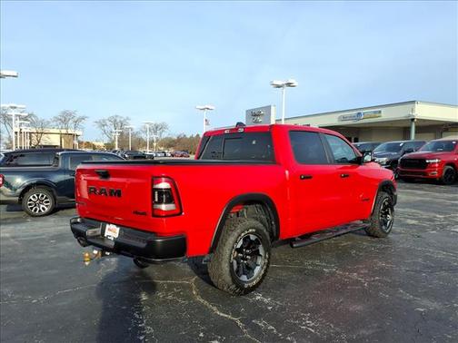 Flame Red Clearcoat 2021 RAM 1500 Rebel