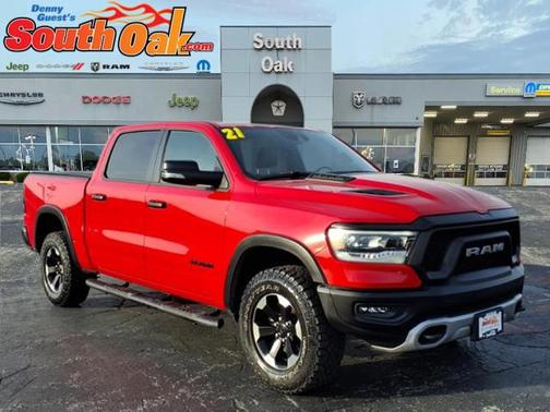 Flame Red Clearcoat 2021 RAM 1500 Rebel