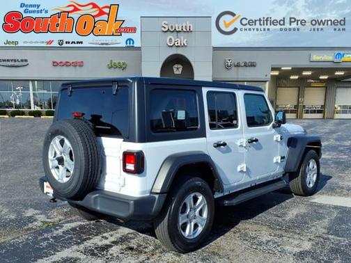 Bright White Clearcoat 2022 Jeep Wrangler Unlimited Sport