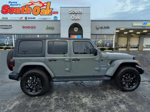 Sting-Gray Clearcoat 2023 Jeep Wrangler 4xe Sahara