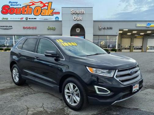 Shadow Black 2018 Ford Edge SEL