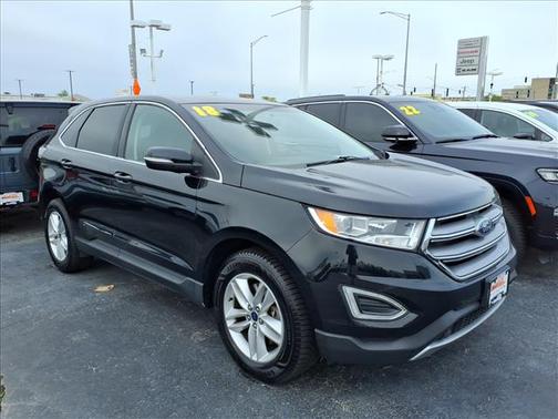Shadow Black 2018 Ford Edge SEL