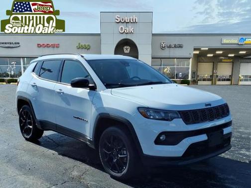 Bright White Clearcoat 2026 Jeep Compass Latitude