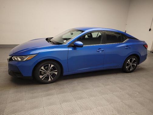Electric Blue Metallic 2021 Nissan Sentra SV