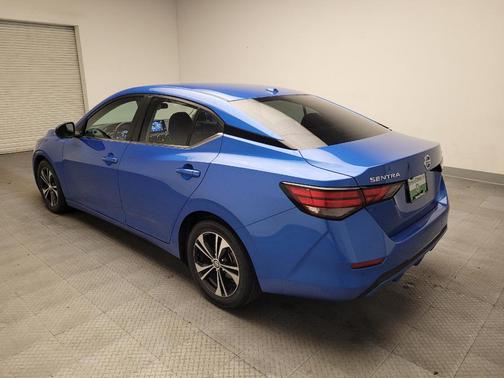 Electric Blue Metallic 2021 Nissan Sentra SV