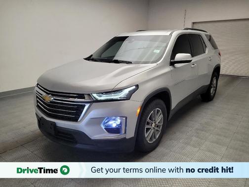 Silver Ice Metallic 2022 Chevrolet Traverse LT Leather