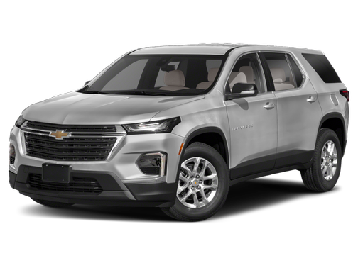 Silver Ice Metallic 2022 Chevrolet Traverse LT Leather