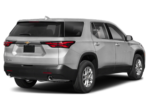 Silver Ice Metallic 2022 Chevrolet Traverse LT Leather