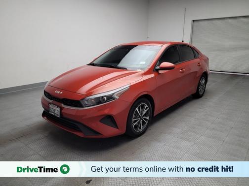 Fire Orange 2022 Kia Forte LXS