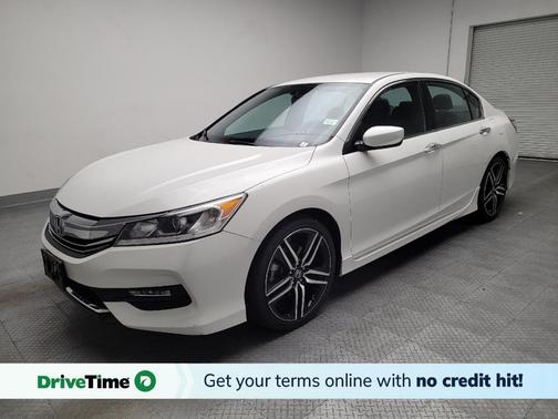 White Orchid Pearl 2017 Honda Accord Sport