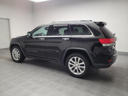 Diamond Black Crystal Pearlcoat 2017 Jeep Grand Cherokee Limited