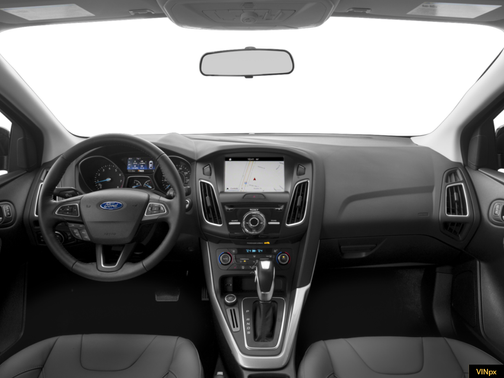 Shadow Black 2017 Ford Focus Titanium