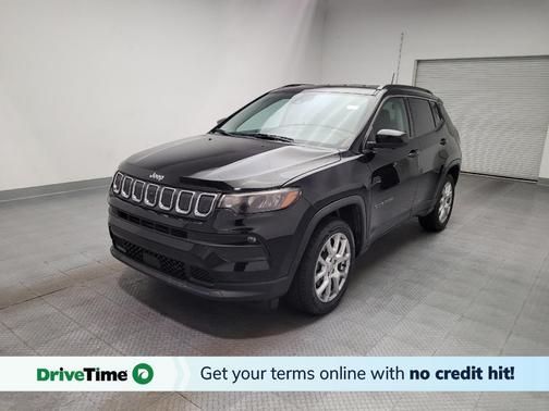 Diamond Black Crystal Pearlcoat 2022 Jeep Compass Latitude Lux