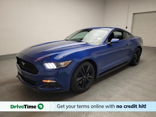 Blue 2017 Ford Mustang EcoBoost