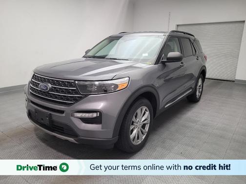 Carbonized Gray Metallic 2022 Ford Explorer XLT