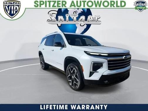 Polar White Tricoat 2026 Chevrolet Traverse High Country