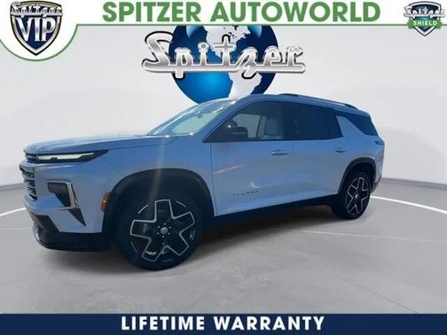 Polar White Tricoat 2026 Chevrolet Traverse High Country