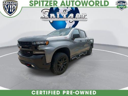 Satin Steel Metallic 2021 Chevrolet Silverado 1500 LT Trail Boss