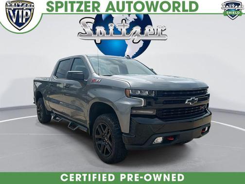 Satin Steel Metallic 2021 Chevrolet Silverado 1500 LT Trail Boss