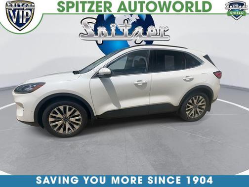 White Metallic 2020 Ford Escape Titanium