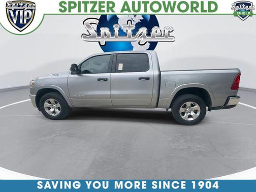 Billet Silver Metallic Clearcoat 2025 RAM 1500 Big Horn/Lone Star