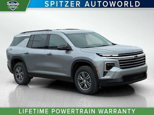 Sterling Gray Metallic 2026 Chevrolet Traverse LT