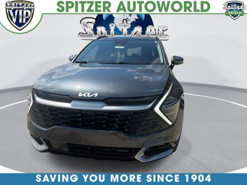 Gravity Gray 2025 Kia Sportage Hybrid SX-Prestige