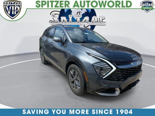 Gravity Gray 2025 Kia Sportage Hybrid SX-Prestige