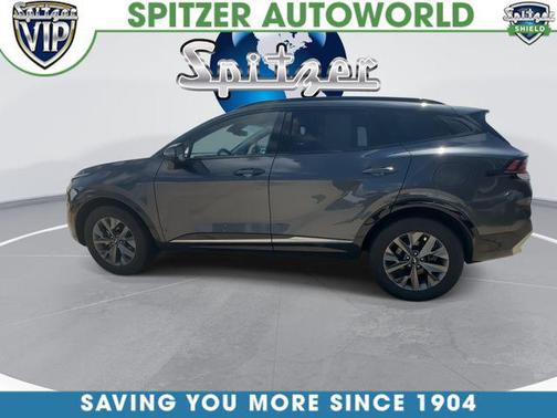 Gravity Gray 2025 Kia Sportage Hybrid SX-Prestige