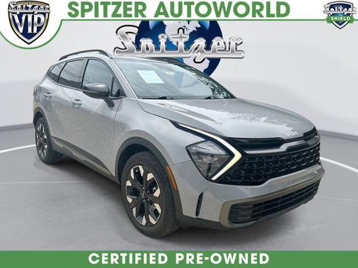 Wolf Gray 2023 Kia Sportage X-Line