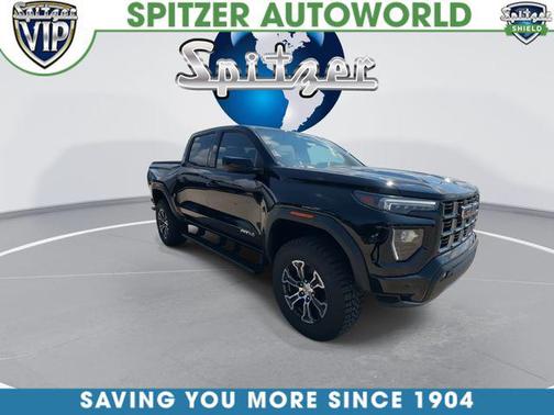 Onyx Black 2024 GMC Canyon AT4