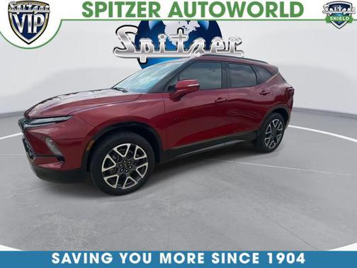 Radiant Red Tintcoat 2025 Chevrolet Blazer RS