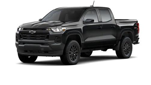 Black 2026 Chevrolet Colorado WT