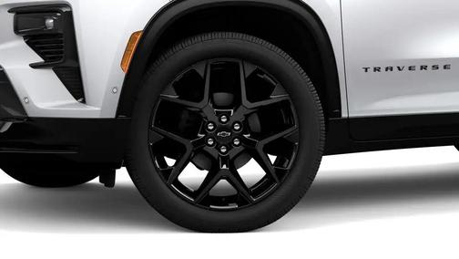 Polar White Tricoat 2026 Chevrolet Traverse RS