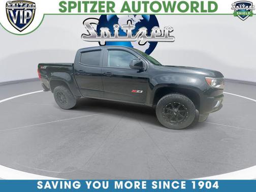 Black 2016 Chevrolet Colorado Z71