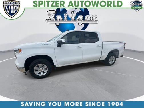Summit White 2025 Chevrolet Silverado 1500 LT