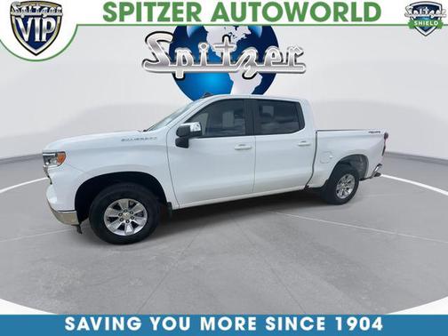 Summit White 2025 Chevrolet Silverado 1500 LT