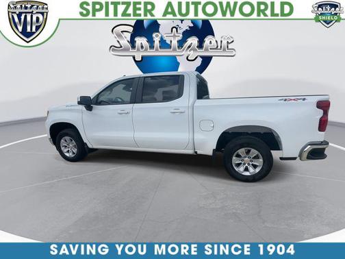 Summit White 2025 Chevrolet Silverado 1500 LT