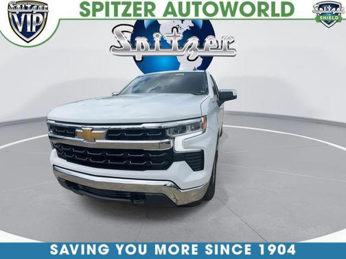 Summit White 2025 Chevrolet Silverado 1500 LT