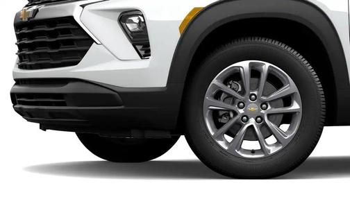 Summit White 2026 Chevrolet Trailblazer LS