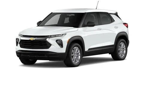 Summit White 2026 Chevrolet Trailblazer LS