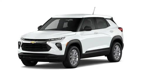 Summit White 2026 Chevrolet Trailblazer LS