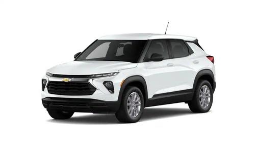 Summit White 2026 Chevrolet Trailblazer LS
